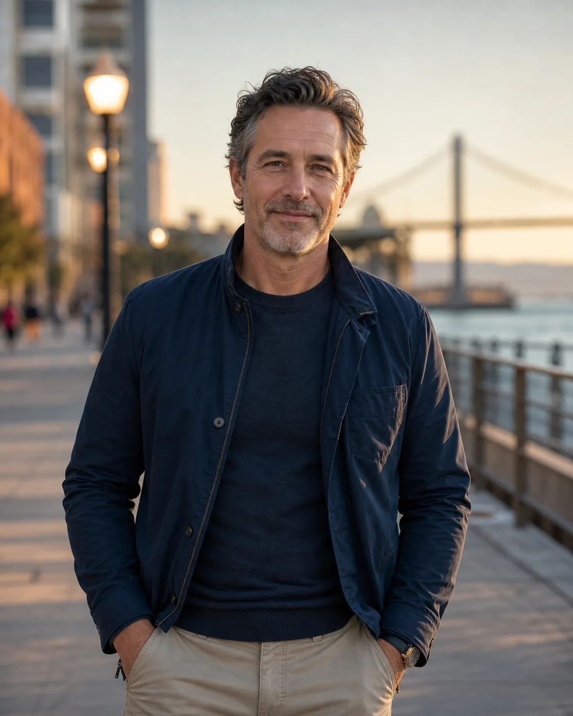 Representative portrait of Daniel near the Embarcadero
